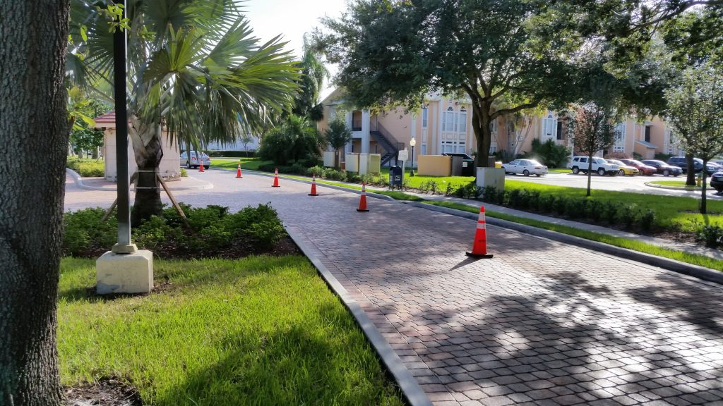 Stamped Concrete All About Pressure Clean & Seal