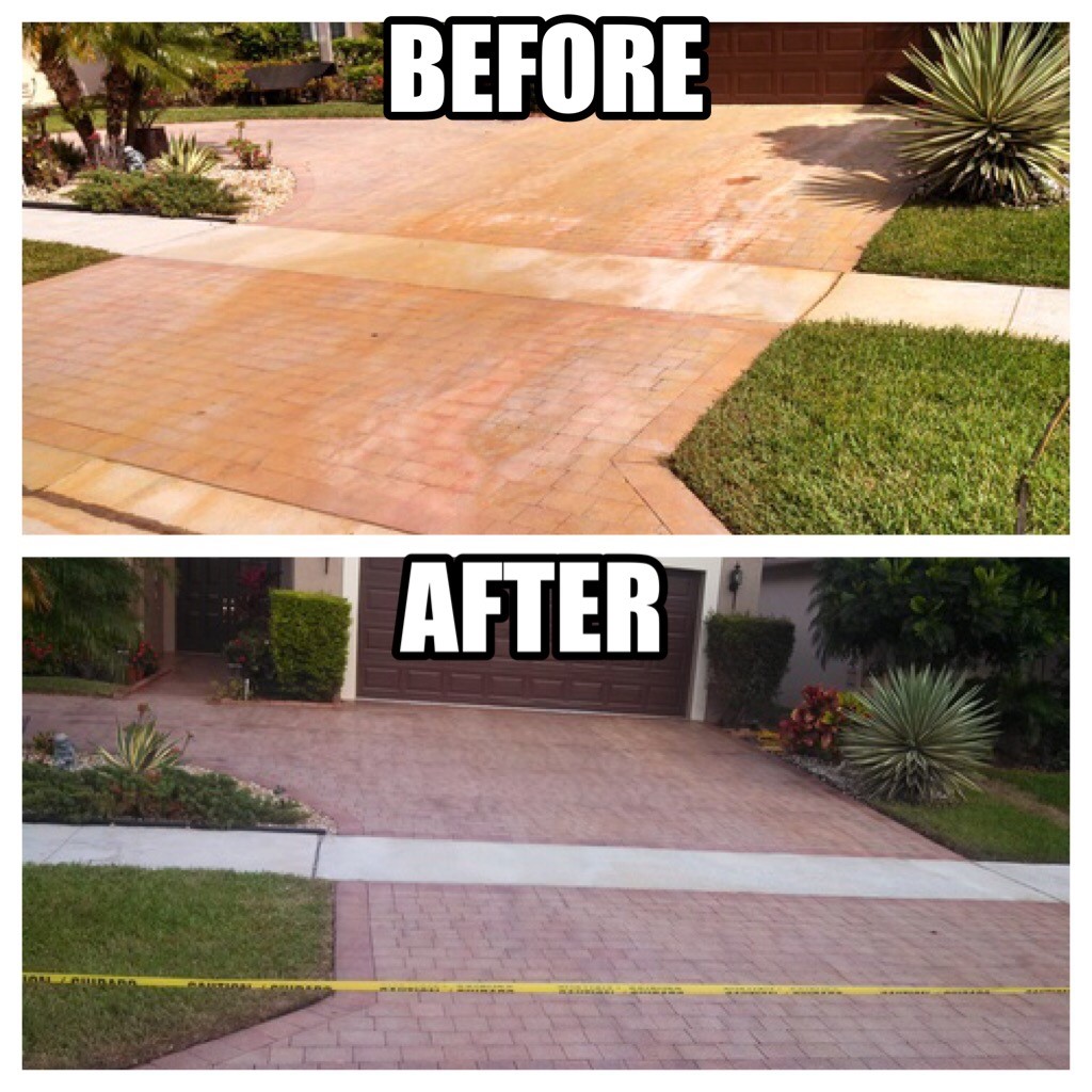 Gallery 11 STAINED DRIVEWAY