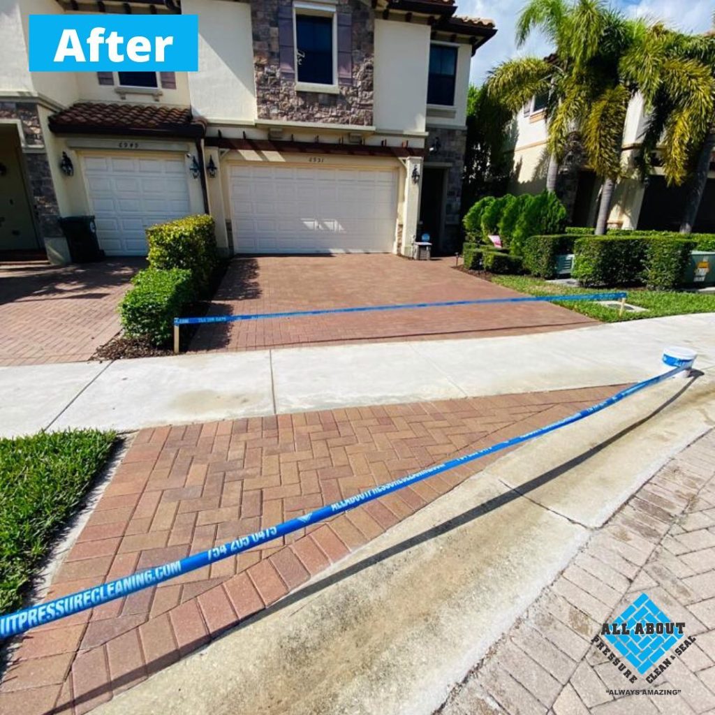 Driveway Power Washing in Broward County