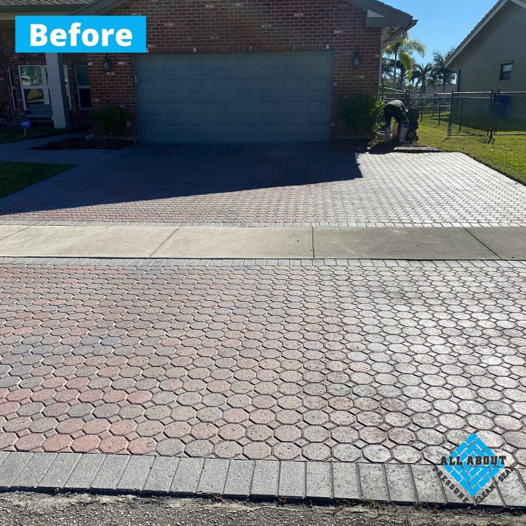 Driveway Power Washing in Broward County