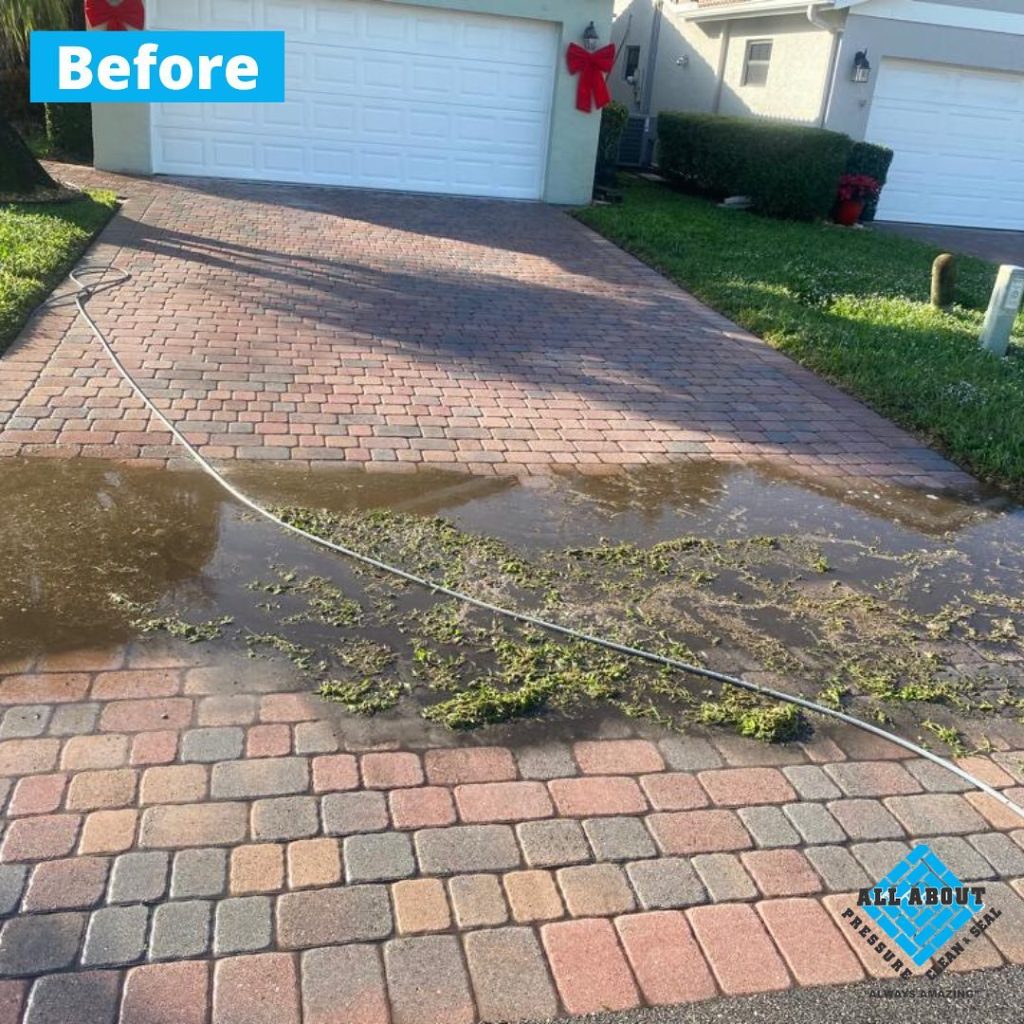 Driveway Power Washing in Broward County