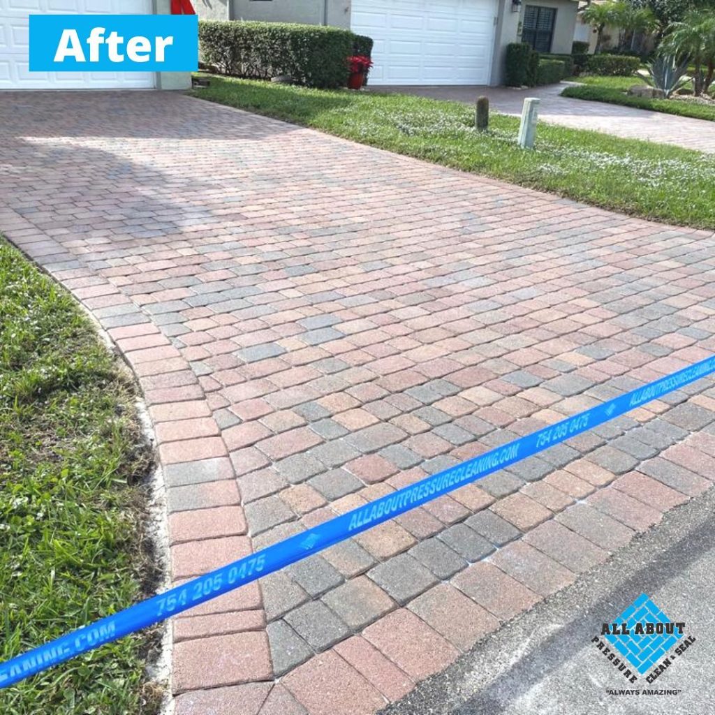 Driveway Power Washing in Broward County