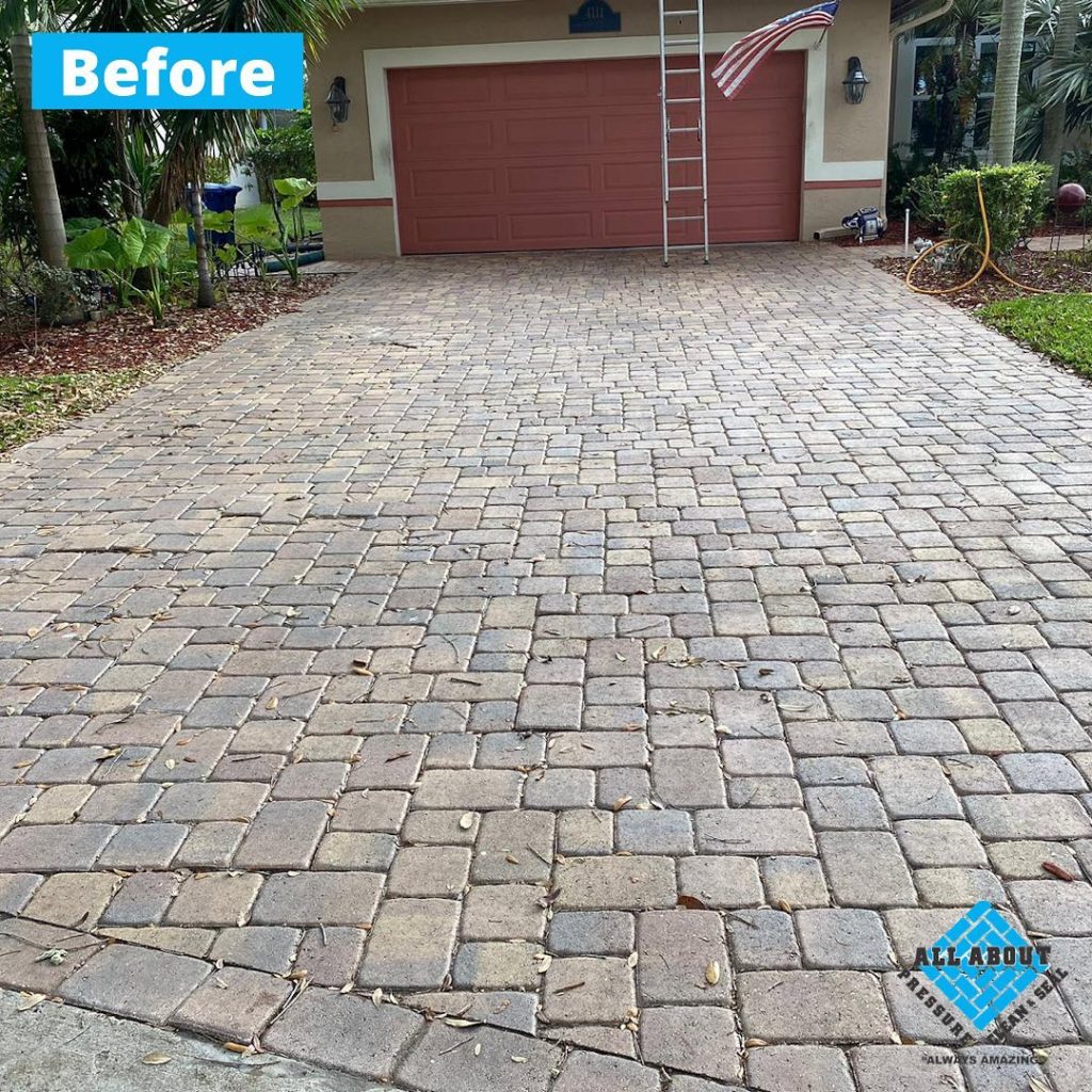 Driveway Power Washing in Broward County