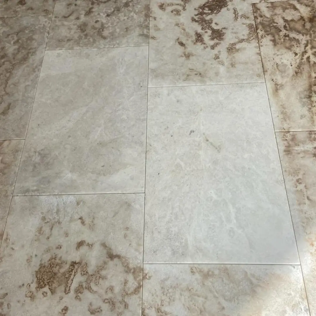 Stain treatment after