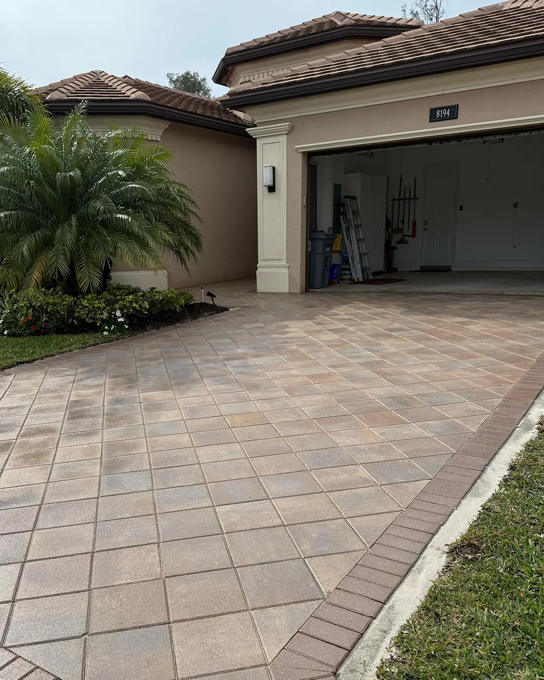 Driveway cleaning after
