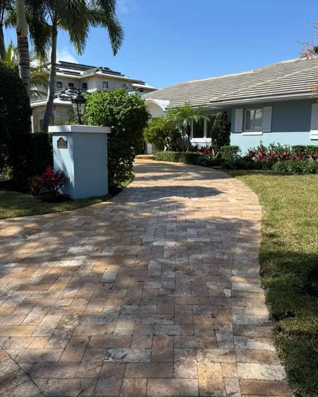 Driveway sealing before